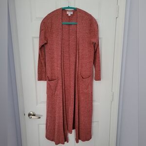 LuLaRoe Sarah long cardigan M